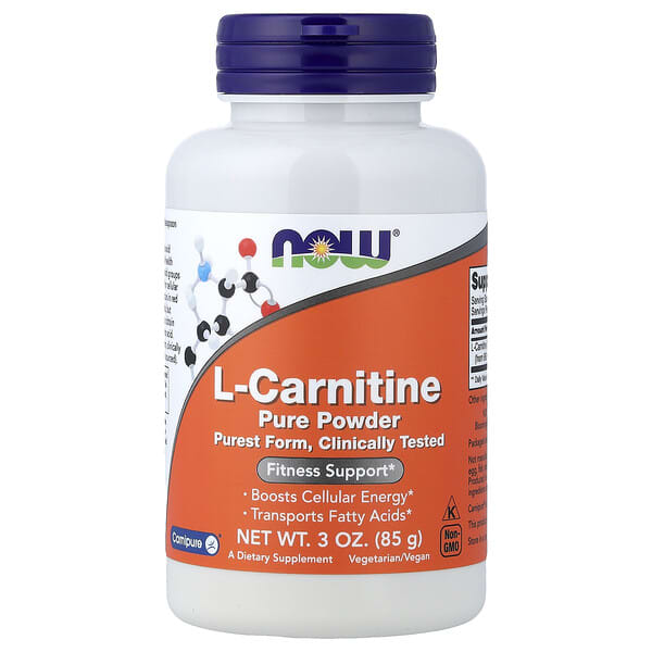 L-Carnitine Pure Powder, 3 oz (85 g)