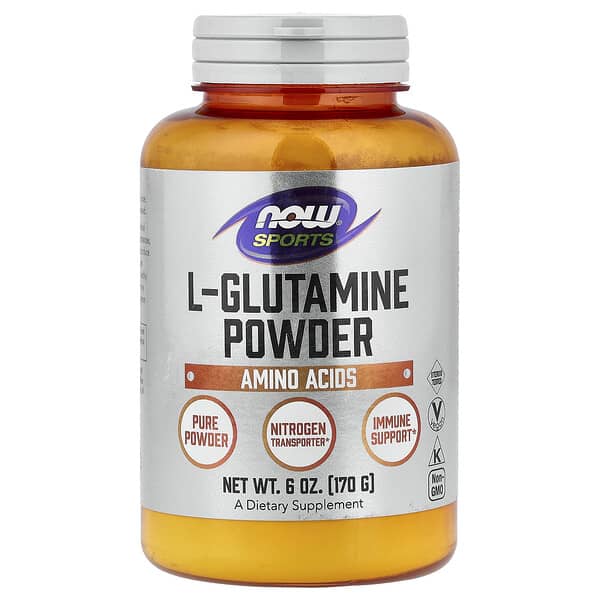 NOW Foods Sports, L-Glutamine Powder, 6 oz (170 g)