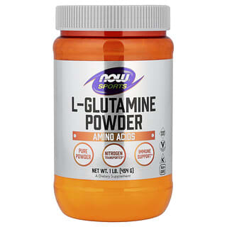 NOW Foods, Sports, L-Glutamine Powder, 1 lb (454 g)