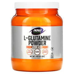 NOW Foods, Sports, L-Glutamine Powder, Glutaminpulver, 1 kg (2,2 lbs)