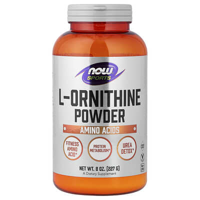 NOW Foods, Sports, L-Ornithine Powder, 8 oz (227 g)