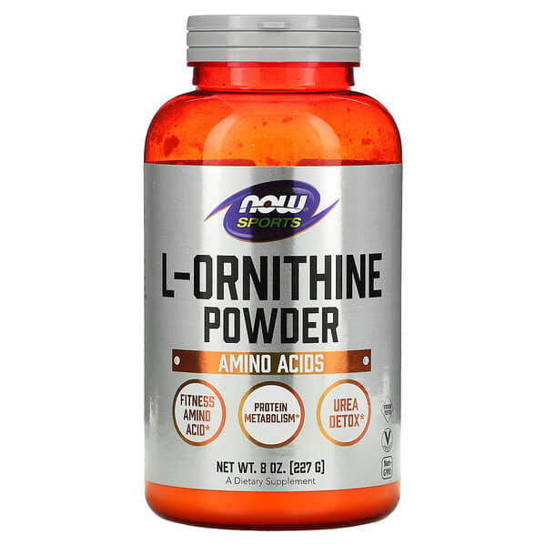 NOW Foods, Sports, L-Ornithin-Pulver, 227 g (8 oz.)