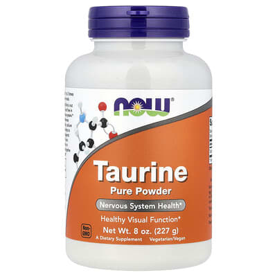 NOW Foods, Taurine Pure Nutritional Powder, 8 oz (227 g)