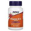 Vitamin D-3, Structural Support, 10 mcg (400 IU), 180 Softgels