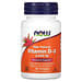 NOW Foods, Vitamin D-3, 50 mcg (2,000 IU), 120 Softgels