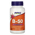 NOW Foods, B-50, 100 Tablets