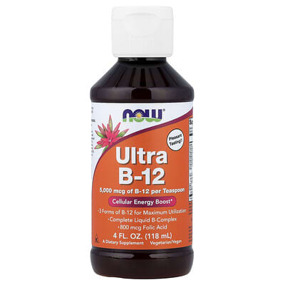NOW Foods, Super B-12, 4 fl oz (118 ml)