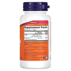 NOW Foods, фолієва кислота, 800 мкг, 250 таблеток
