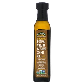 NOW Foods, Organic Extra Virgin Sesame Seed Oil, 8.45 fl oz (250 ml)