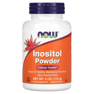 NOW Foods, Poudre d'inositol, 113 g