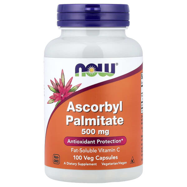Ascorbyl Palmitate, 500 mg, 100 Veg Capsules