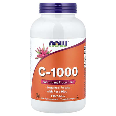 NOW Foods, C-1000, 250 Tablets