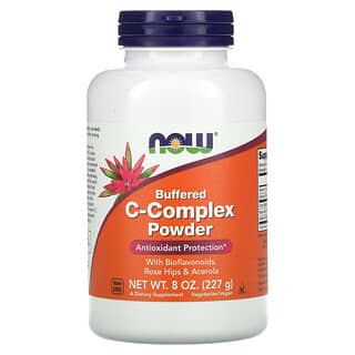 NOW Foods, Complexo de Vitamina C Tamponada, 227 g (8 oz)