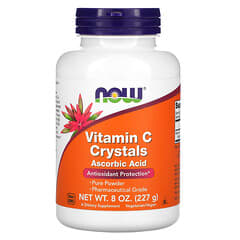 NOW Foods, витамин C в кристаллах, 227 г (8 унций)