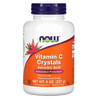 NOW Foods, Vitamina C en cristales, 227 g (8 oz)