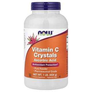 NOW Foods, Кристаллы витамина C, 454 г (1 фунт)