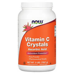 NOW Foods, Vitamina C Crystals, 3 libras (1361 g)