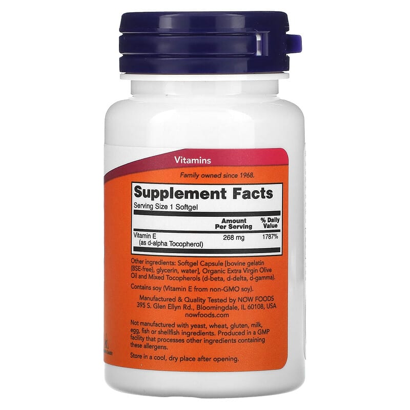 E-400, 268 mg (400 IU), 50 Softgels