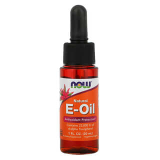 NOW Foods, E-Oil natural, protección antioxidante, 1 fl oz (30 ml)