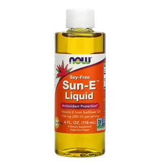 NOW Foods, Sun-E Liquid4 أونصة سائلة (118 مل)