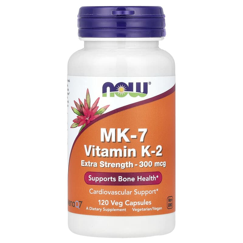 MK-7, Vitamin K-2, 300 mcg, 120 Veg Capsules