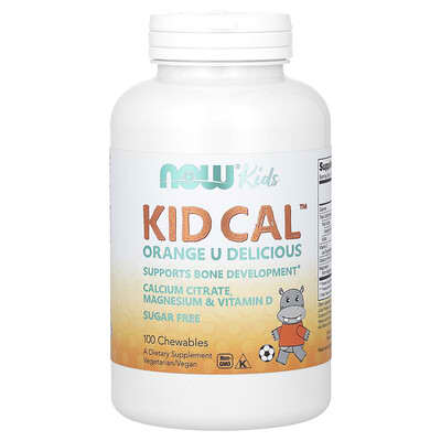 NOW Foods, Kid Cal, 100 Chewable Tablets