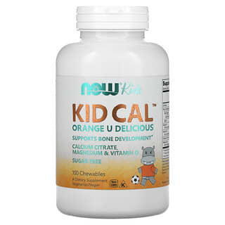 Now Foods‏, Kid Cal, 100 Chewables