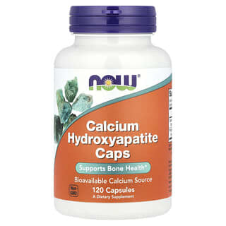 NOW Foods, Kalzium-Hydroxylapatit, 120 Kapseln