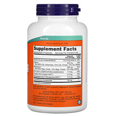 NOW Foods, Cal-Mag Caps with Trace Minerals and Vitamin D, 240 Capsules