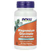 NOW Foods, Magnesium Glycinate With BioPerine®, 60 Veg Capsules