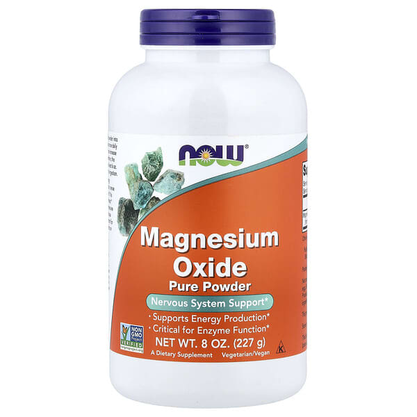 Magnesium Oxide Pure Powder, 8 oz (227 g)