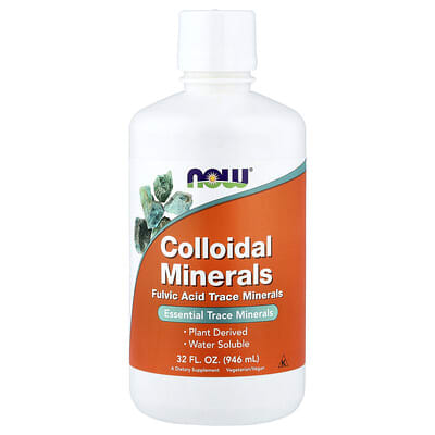 NOW Foods, Colloidal Minerals, 32 fl oz (946 ml)