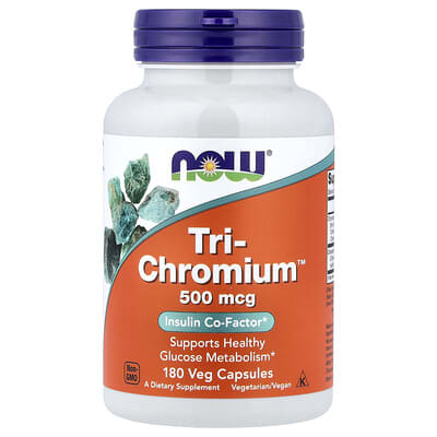 NOW Foods, Tri-Chromium™, 180 Veg Capsules