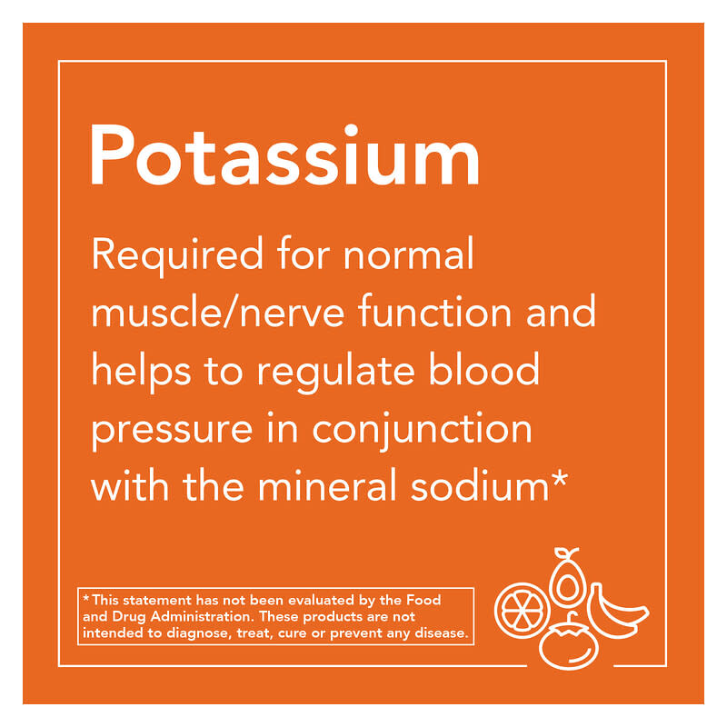 NOW Foods, Potassium Citrate, 99 mg, 180 Veg Capsules