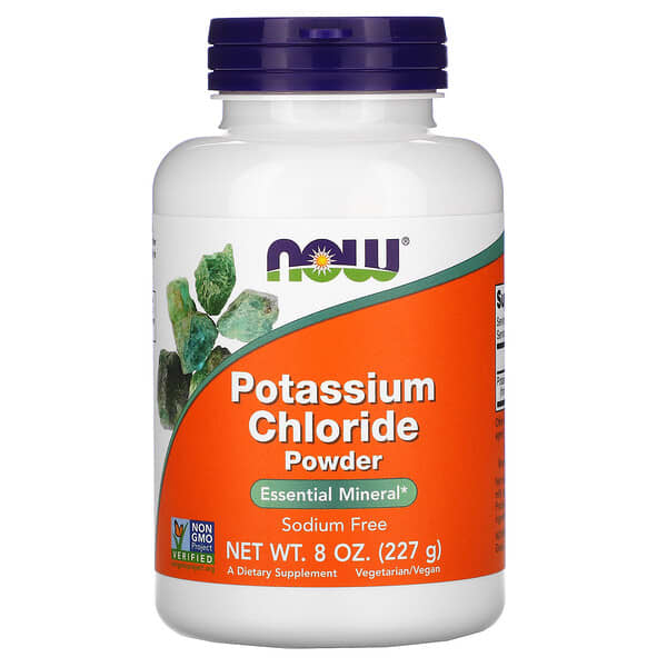 NOW Foods, Potassium Chloride Powder, 8 oz  (227 g)