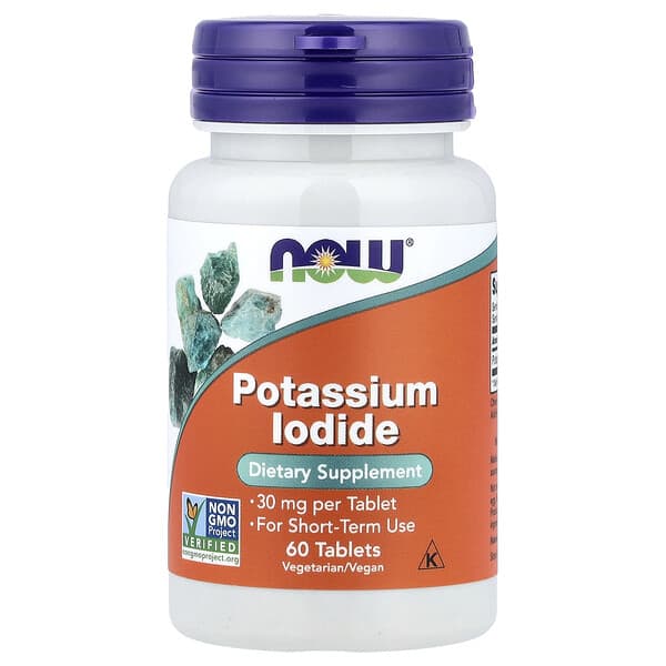 Potassium Iodide, 30 mg, 60 Tablets