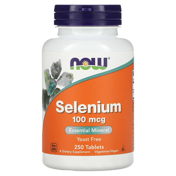 NOW Foods, Selenium, 100 mcg, 250 Tablets