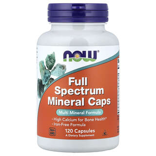 NOW Foods, Full Spectrum Mineral Caps, 120 Veg Capsules