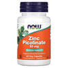 Picolinato de zinc, 50 mg, 60 cápsulas vegetales (50 mg por cápsula)