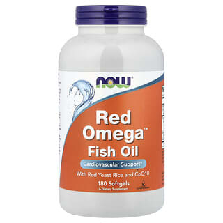 NOW Foods, Red Omega™ Fish Oil, 180 Softgels