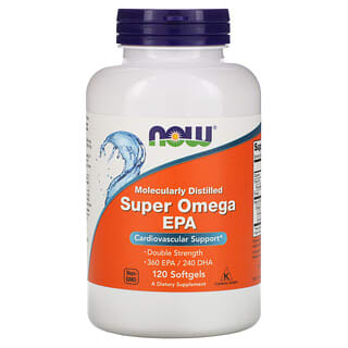 NOW Foods, Super Omega EPA, 360 EPA / 240 DHA, 120 Softgels