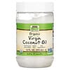 Real Food, Organic Virgin Coconut Oil, 12 fl oz (355 ml)
