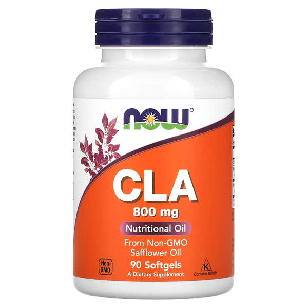 Now Foods, 共役リノール酸（CLA）、800mg、ソフトジェル90粒