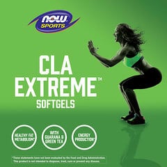 NOW Foods, CLA Extreme, добавка для физической активности, 90 капсул