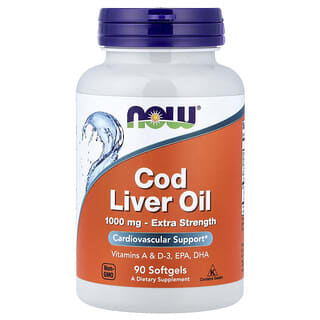 NOW Foods, Cod Liver Oil, 90 Softgels
