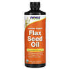 Certified Organic Flax Seed Oil, 24 fl oz (710 ml)