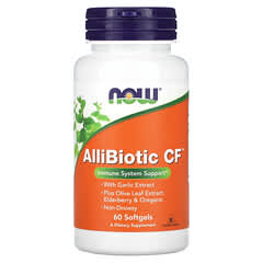 ناو فودز‏, AlliBiotic CF، 60 كبسولة هلامية