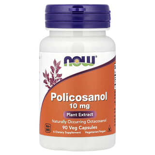 NOW Foods, Policosanol, 10 mg, 90 Veg Capsules