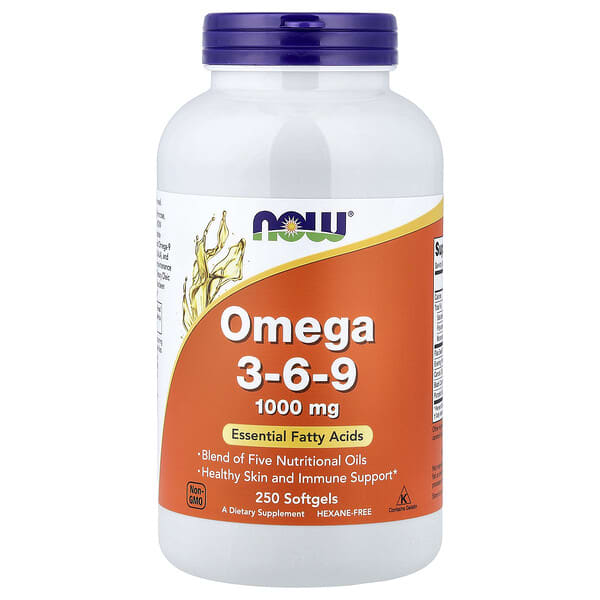 Omega 3-6-9, 250 Softgels