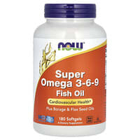 オメガ3-6-9、1,000mg、ソフトジェル250粒（1粒あたり500mg）
